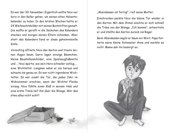 Produktbild: Wichtel-Adventskalender-Buch | Eine magische Wichtelgeschichte f&uuml;r Kinder von 4 bis 10 Jahren | Nico und Flocke im Land der Wichtel | Zum Vorlesen & Selbstlesen im Advent | F&uuml;r Erstleser