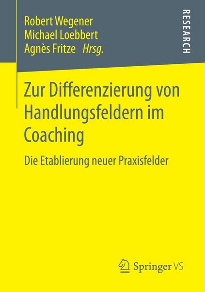 Produktbild: Zur Differenzierung von Handlungsfeldern im Coaching