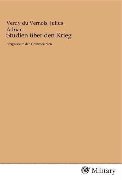 Produktbild: Studien &uuml;ber den Krieg