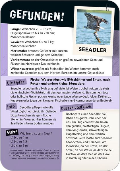 Produktbild: ExpN Tatort Natur - L&ouml;se 50 tierische Kriminalf&auml;lle