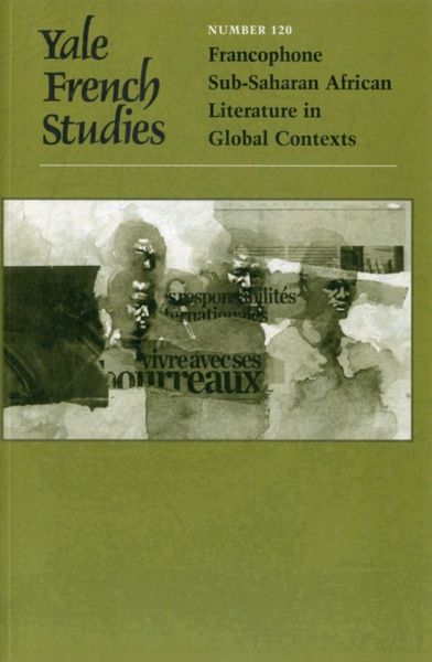 Produktbild: Yale French Studies V120 Yale
