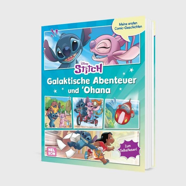 Produktbild: Disney: Stitch: Meine ersten Comic-Geschichten: Galaktische Abenteuer und &lsquo;Ohana