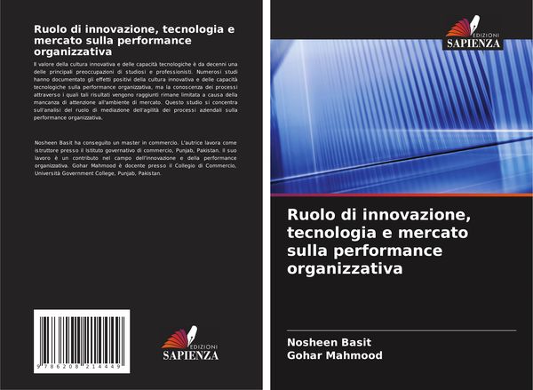 Produktbild: Ruolo di innovazione, tecnologia e mercato sulla performance organizzativa