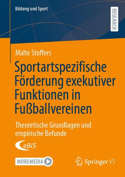 Produktbild: Sportartspezifische F&ouml;rderung exekutiver Funktionen in Fu&szlig;ballvereinen