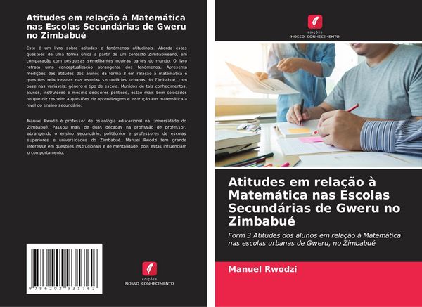 Produktbild: Atitudes em rela&ccedil;&atilde;o &agrave; Matem&aacute;tica nas Escolas Secund&aacute;rias de Gweru no Zimbabu&eacute;