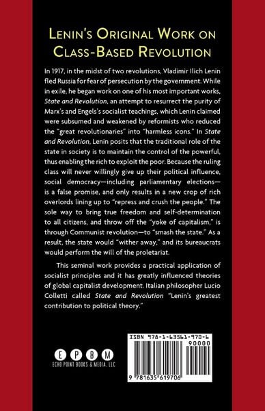 Produktbild: State and Revolution Lenin
