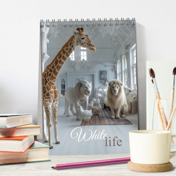 Produktbild: White Life (Tischkalender 2026 DIN A5 hoch), CALVENDO Monatskalender