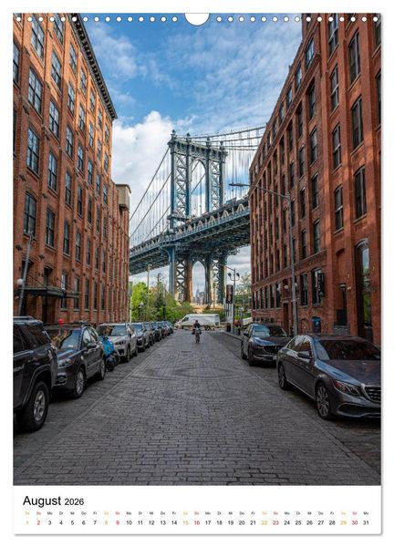 Produktbild: New York, Facetten einer Stadt (Wandkalender 2026 DIN A3 hoch), CALVENDO Monatskalender