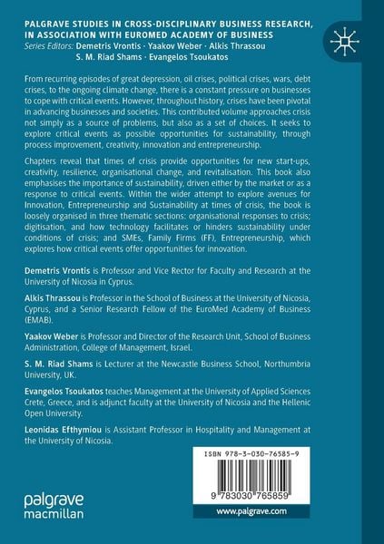 Produktbild: Business Under Crisis, Volume III