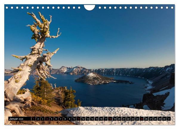 Produktbild: USA Kalender Deluxe (Wandkalender 2026 DIN A4 quer), CALVENDO Monatskalender