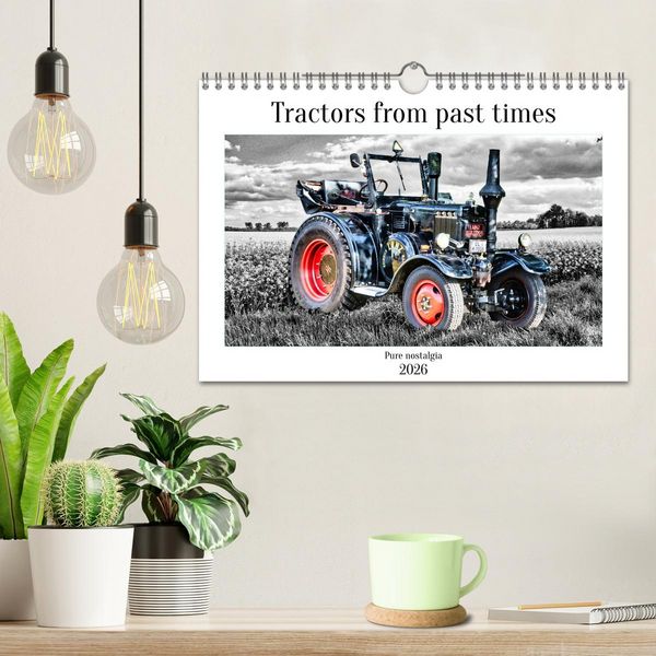 Produktbild: Tractors from past times (Wall Calendar 2026 DIN A4 landscape), CALVENDO 12 Month Wall Calendar