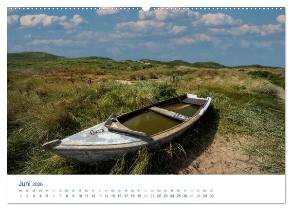 Produktbild: D&auml;nemarks Nordseek&uuml;ste - S&uuml;dj&uuml;tland (hochwertiger Premium Wandkalender 2026 DIN A2 quer), Kunstdruck in Hochglanz