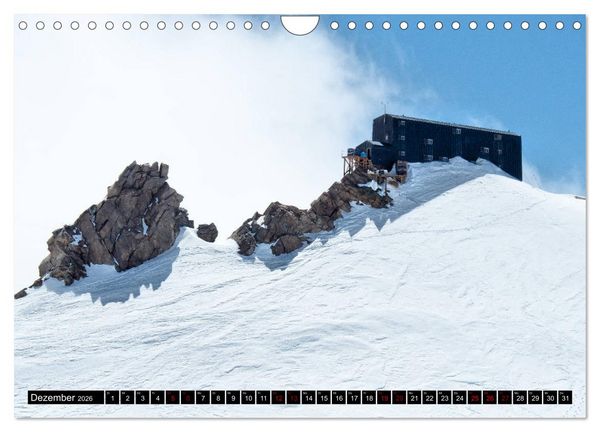 Produktbild: Monte Rosa Classic - Die klassische Tour um das Monte Rosa Massiv (Wandkalender 2026 DIN A4 quer), CALVENDO Monatskalender