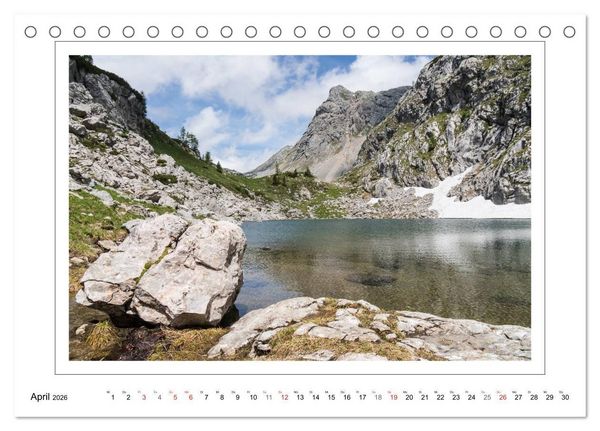 Produktbild: Rund um den Watzmann (Tischkalender 2026 DIN A5 quer), CALVENDO Monatskalender