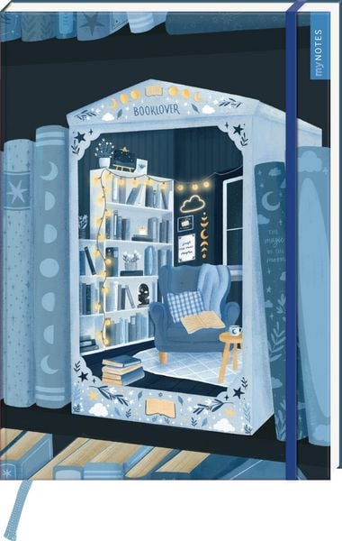 Produktbild: MyNOTES Papeterie: Notizbuch A4 Book Nook