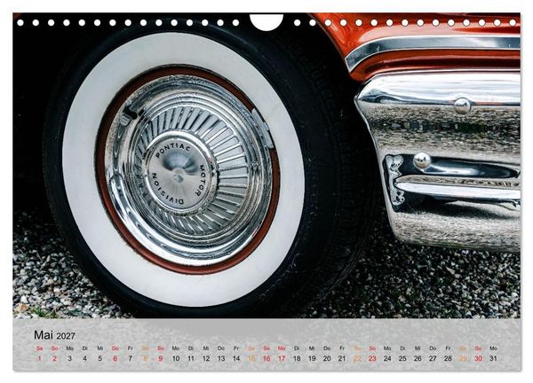 Produktbild: Pontiac Star Chief - Details voller Stil (Wandkalender 2027 DIN A4 quer), CALVENDO Monatskalender