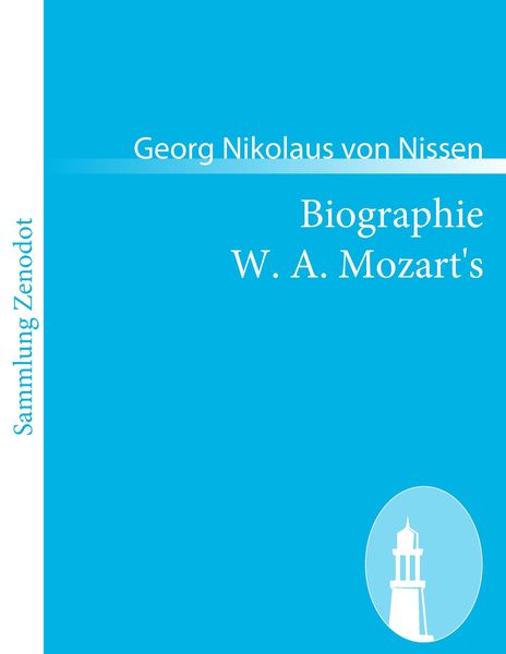Produktbild: Biographie W. A. Mozart's