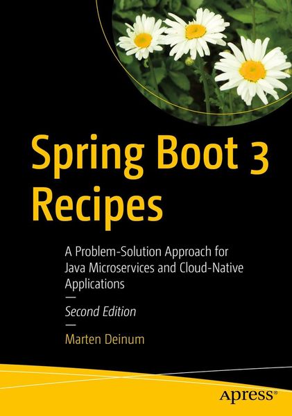 Produktbild: Spring Boot 3 Recipes