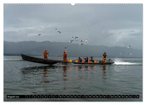 Produktbild: Myanmar - Burma (Wandkalender 2026 DIN A2 quer), CALVENDO Monatskalender