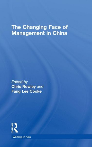 Produktbild: The Changing Face of Management in China