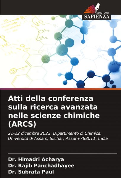 Produktbild: Atti della conferenza sulla ricerca avanzata nelle scienze chimiche (ARCS)