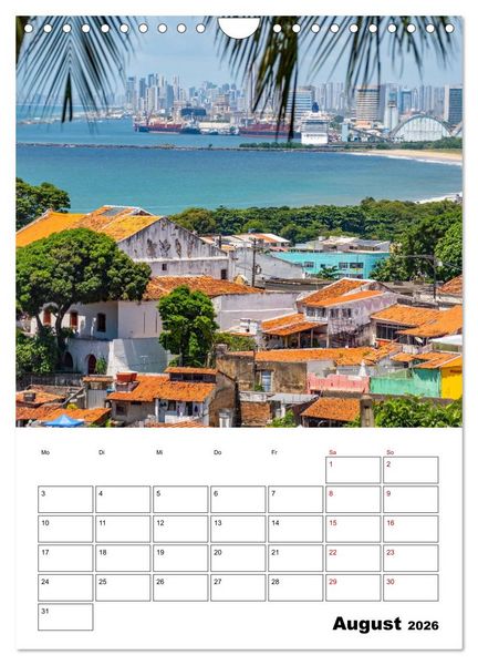 Produktbild: Olinda - ein Traumreiseziel (Wandkalender 2026 DIN A4 hoch), CALVENDO Monatskalender