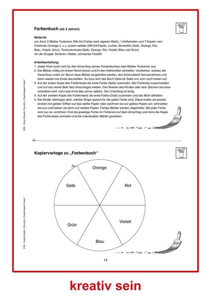 Produktbild: Kita aktiv Projektmappe Farben