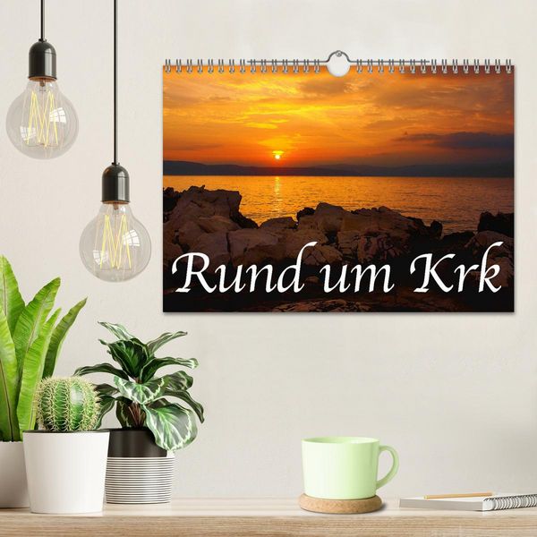 Produktbild: Rund um Krk (Wandkalender 2026 DIN A4 quer), CALVENDO Monatskalender