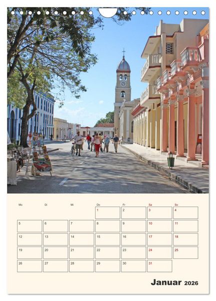 Produktbild: Kuba - Inselparadies in der Karibik (Wandkalender 2026 DIN A4 hoch), CALVENDO Monatskalender