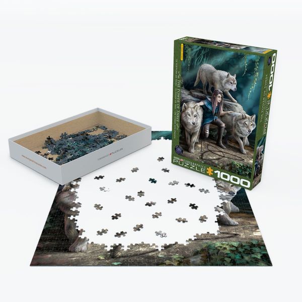 Produktbild: Familie der W&ouml;lfe (Puzzle)