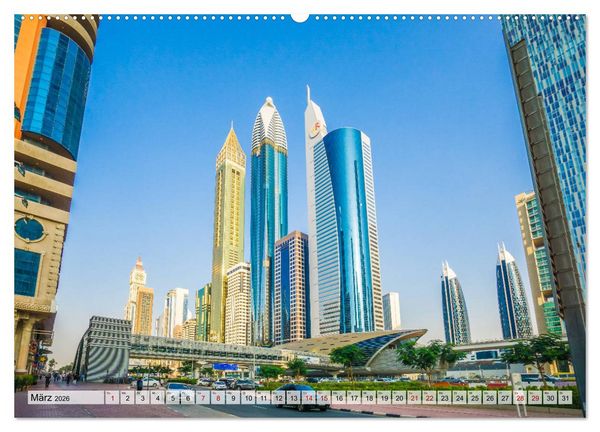 Produktbild: Dubai - Traumstadt der Scheichs (Wandkalender 2026 DIN A2 quer), CALVENDO Monatskalender