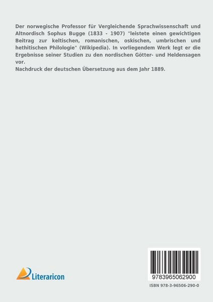 Produktbild: Studien &uuml;ber die Entstehung der nordischen G&ouml;tter- und Heldensagen