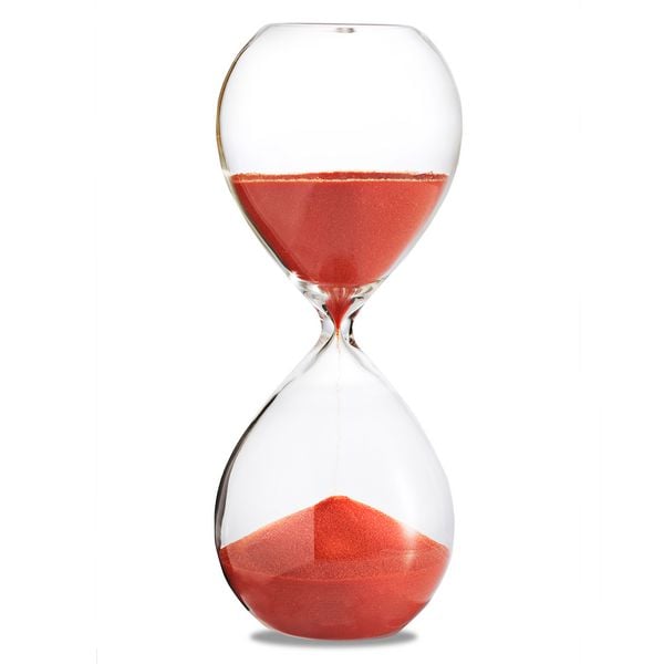 Produktbild: Sanduhr 'Time Out' 5 Minuten, orange