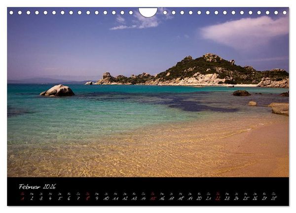 Produktbild: Blaues Sardinien (Wandkalender 2026 DIN A4 quer), CALVENDO Monatskalender