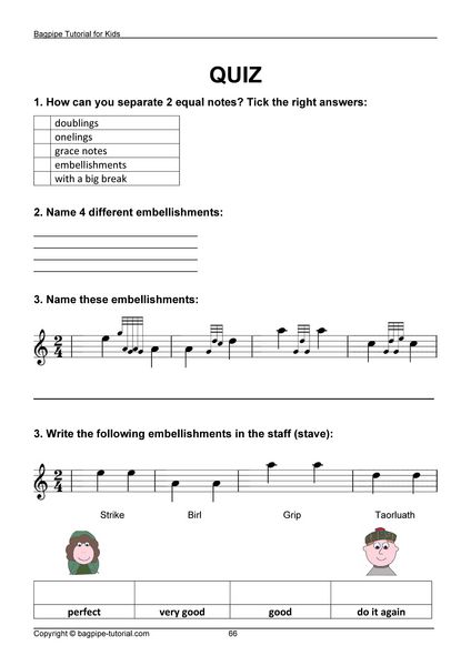 Produktbild: Bagpipe Tutorial for Kids and Adults
