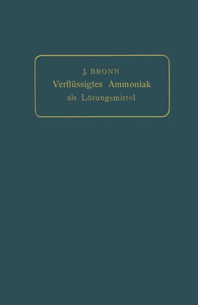 Produktbild: Verfl&uuml;ssigtes Ammoniak als L&ouml;sungsmittel