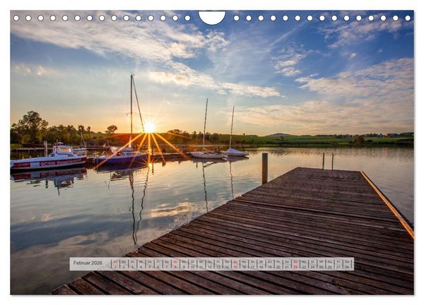 Produktbild: Rund um den Wallersee (Wandkalender 2026 DIN A4 quer), CALVENDO Monatskalender