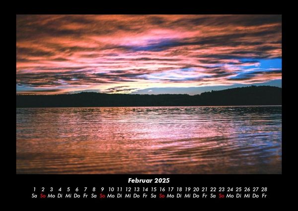 Produktbild: Sonnenuntergang 2025 Fotokalender DIN A3