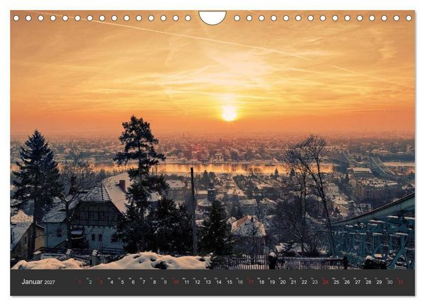 Produktbild: Barockstadt Dresden (Wandkalender 2027 DIN A4 quer), CALVENDO Monatskalender