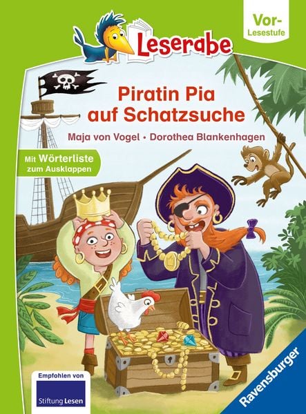 Produktbild: Leserabe Vor-Lesestufe - Piratin Pia auf Schatzsuche