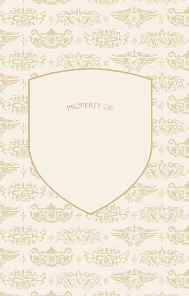 Produktbild: Harry Potter: Hogwarts Crest Hardcover Journal