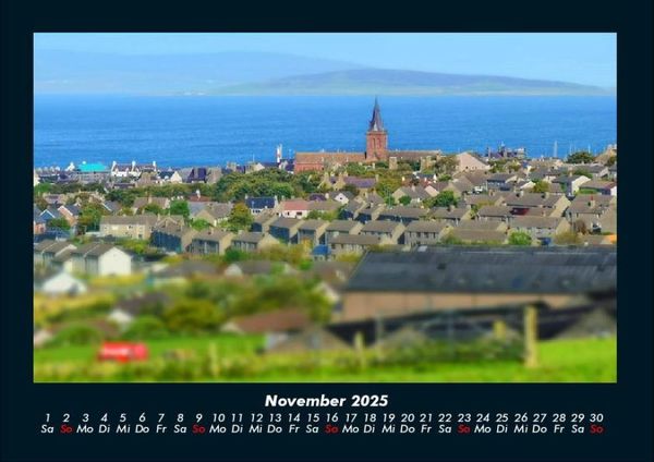 Produktbild: Landschaftskalender 2025 Fotokalender DIN A4