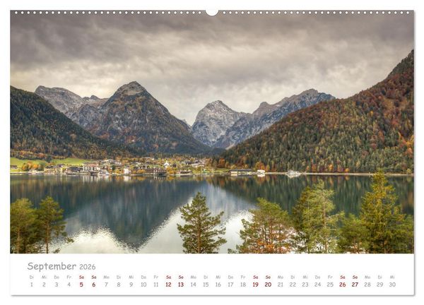 Produktbild: Tirol - Herbst am Achensee (Wandkalender 2026 DIN A2 quer), CALVENDO Monatskalender