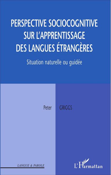 Produktbild: Perspective sociocognitive sur l'apprentissage des langues &eacute;trang&egrave;res