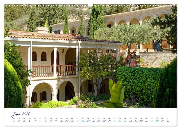 Produktbild: Zauberhaftes Zypern (Wandkalender 2026 DIN A2 quer), CALVENDO Monatskalender