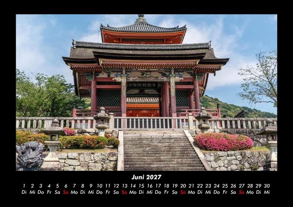 Produktbild: Tempel 2027 Fotokalender DIN A3