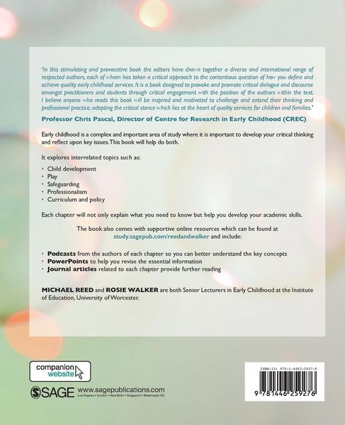 Produktbild: A Critical Companion to Early Childhood