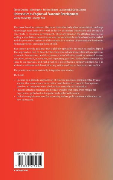 Produktbild: Universities as Engines of Economic Development