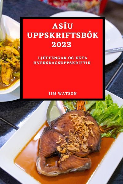 Produktbild: As&iacute;u Uppskriftsb&oacute;k 2023