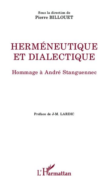 Produktbild: Herm&eacute;neutique et dialectique